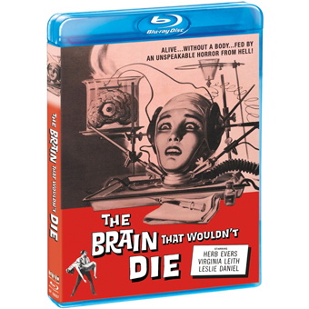 THE BRAIN THAT WOULDN'T DIE Movie POSTER 27x40 Herb Evers Virginia Leith  Adele