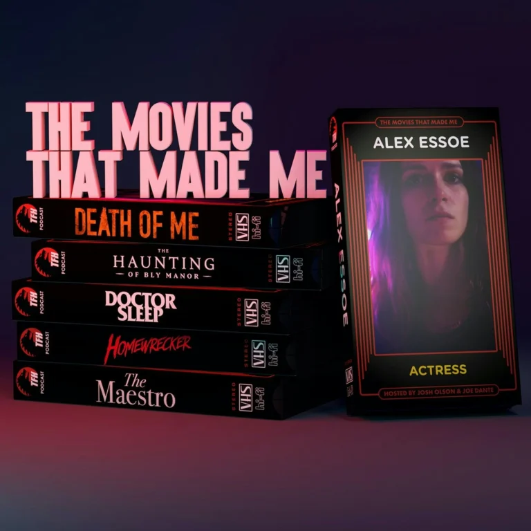 Dr. Sleep, Death of Me’s Alex Essoe, The Movies That Made Me