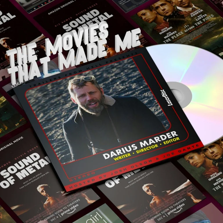 The Sound of Metal’s Oscar nominated co-writer/director Darius Marder, The Movies That Made Me