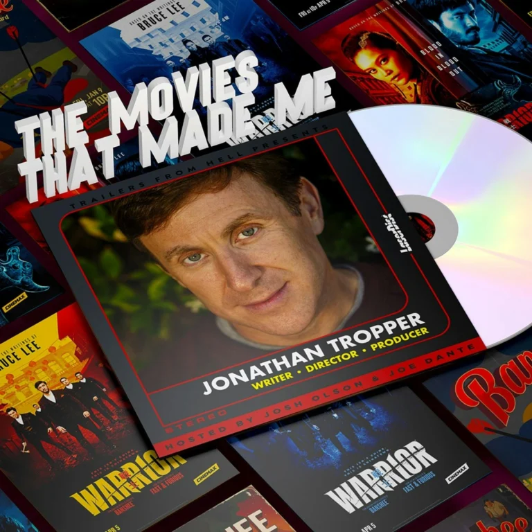Banshee co-creator and Warrior creator Jonathan Tropper, The Movies That Made Me