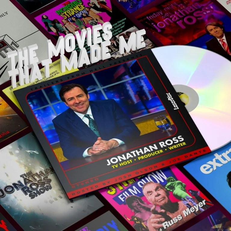 TV Host Extraordinaire Jonathan Ross, The Movies That Made Me