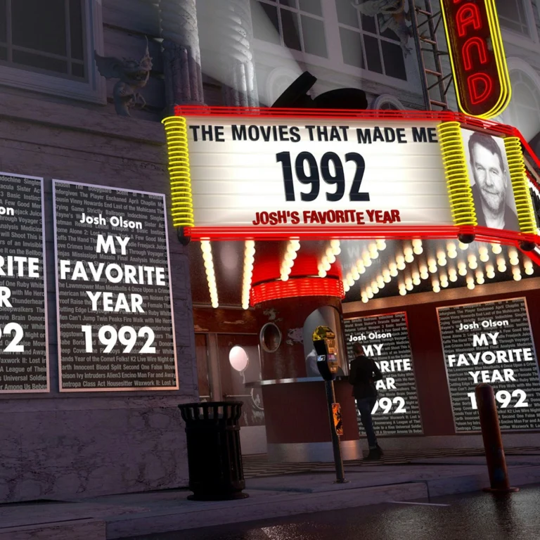 Josh Olson’s Favorite Year 1992, The Movies That Made Me
