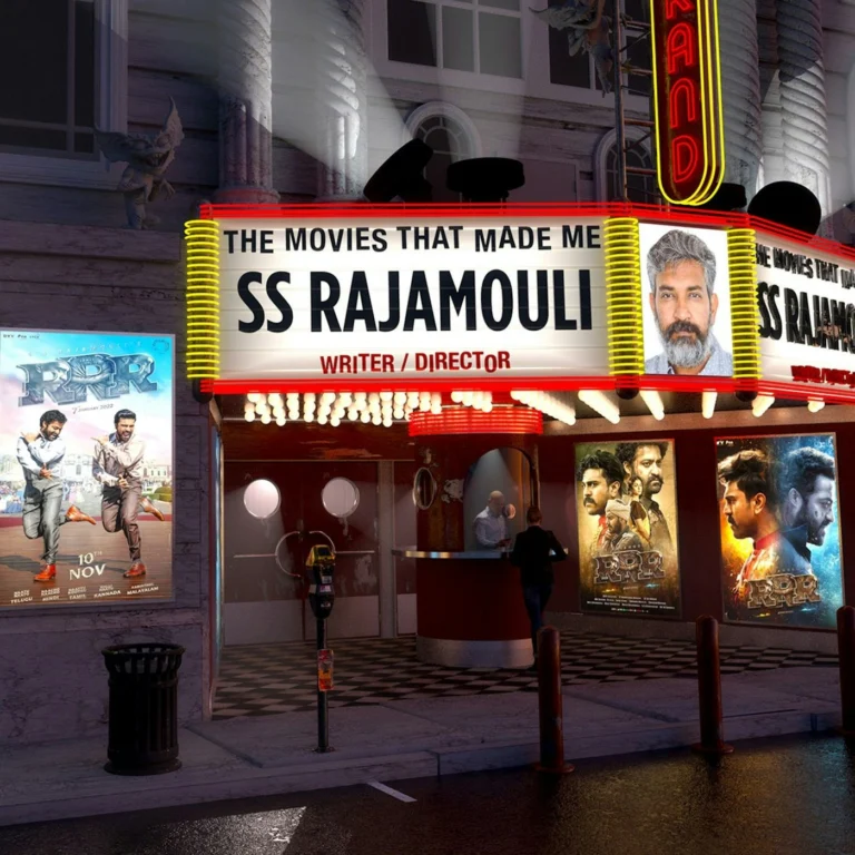 RRR writer/director SS Rajamouli, The Movies That Made Me