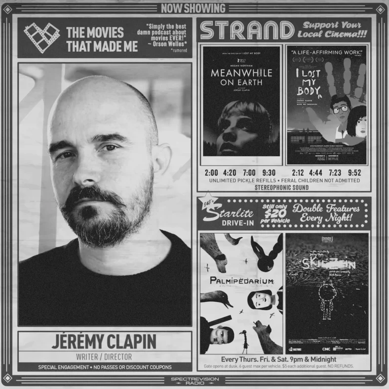 MEANWHILE ON EARTH writer/director Jérémy Clapin, The Movies That Made Me