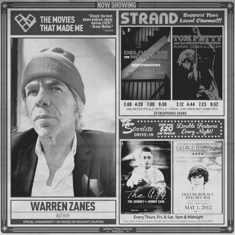 DELIVER ME FROM NOWHERE author Warren Zanes, The Movies That Made Me
